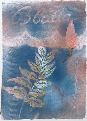 Niet of onleesbaar gesigneerd - Gemengde techniek op papier, Zonder titel kopen? Bied vanaf 1!