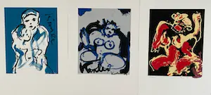 Peter Klashorst - 16 stuks grafiek van meerdere kunstenaars zoals ook Kanbier, Van Hassel e.a. kopen? Bied vanaf 1!