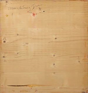 Pieter Haan - Acryl op hout, Verwachting I kopen? Bied vanaf 50!