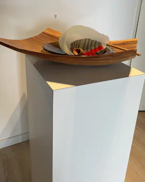 AcheterFrank van den Ham - “ BANTEN” Unique glassculptuur? Enchérissez de 495!