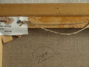 Niet of onleesbaar gesigneerd - Ingelijst, olieverf op doek , “Landschap” kopen? Bied vanaf 1!