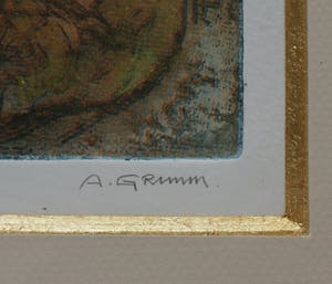 Arty Grimm - stilleven met appels en peer kopen? Bied vanaf 35!