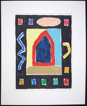 Harrie Gerritz - Zeefdruk, Zonder titel (Groot) kopen? Bied vanaf 50!