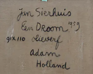 Jan Sierhuis - Een droom kopen? Bied vanaf 1850!