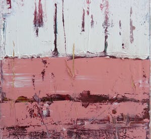Irene van den Bos - ROZE ABSTRACTIE / OLIEVERF DOEK / 50x40cm kopen? Bied vanaf 28!