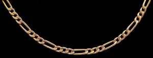 Gouden figaro schakel collier kopen? Bied vanaf 575!