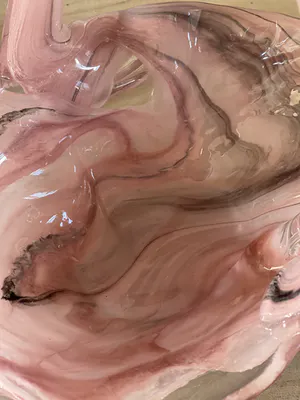 Niet of onleesbaar gesigneerd - Italiaanse design glaswerk, mand plus schaal kopen? Bied vanaf 1!