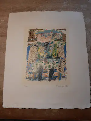 Kees Salentijn - Zeefdruk, Antonia kopen? Bied vanaf 35!