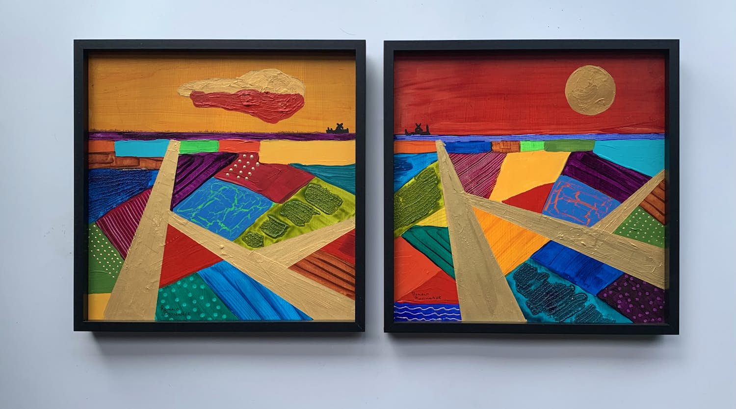 Ronald Boonacker - Tulpenvelden, DUO (Certificaat van echtheid) kopen? Bied vanaf 155!