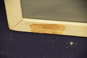 Henk Bies - Mistbank boven zee, 1971 - Acrylverf op papier - BKR Helmond kopen? Bied vanaf 20!