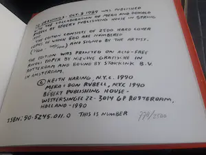 Keith Haring - Against all odds kopen? Bied vanaf 275!