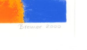 Saskia Bremer - Zeefdruk, New Age a.1. - Ingelijst kopen? Bied vanaf 20!