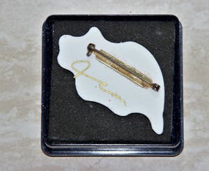 Johan van Loon - broche, gesigneerd, oplage onbekend kopen? Bied vanaf 1!