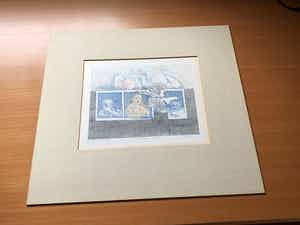 Co Westerik - Litho Mensen in huizen en straks verkocht voor € 350!