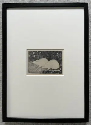 Jan Mankes - Originele Heliogravure 2 Muizen 1923 kaufen? Bieten Sie von 110!