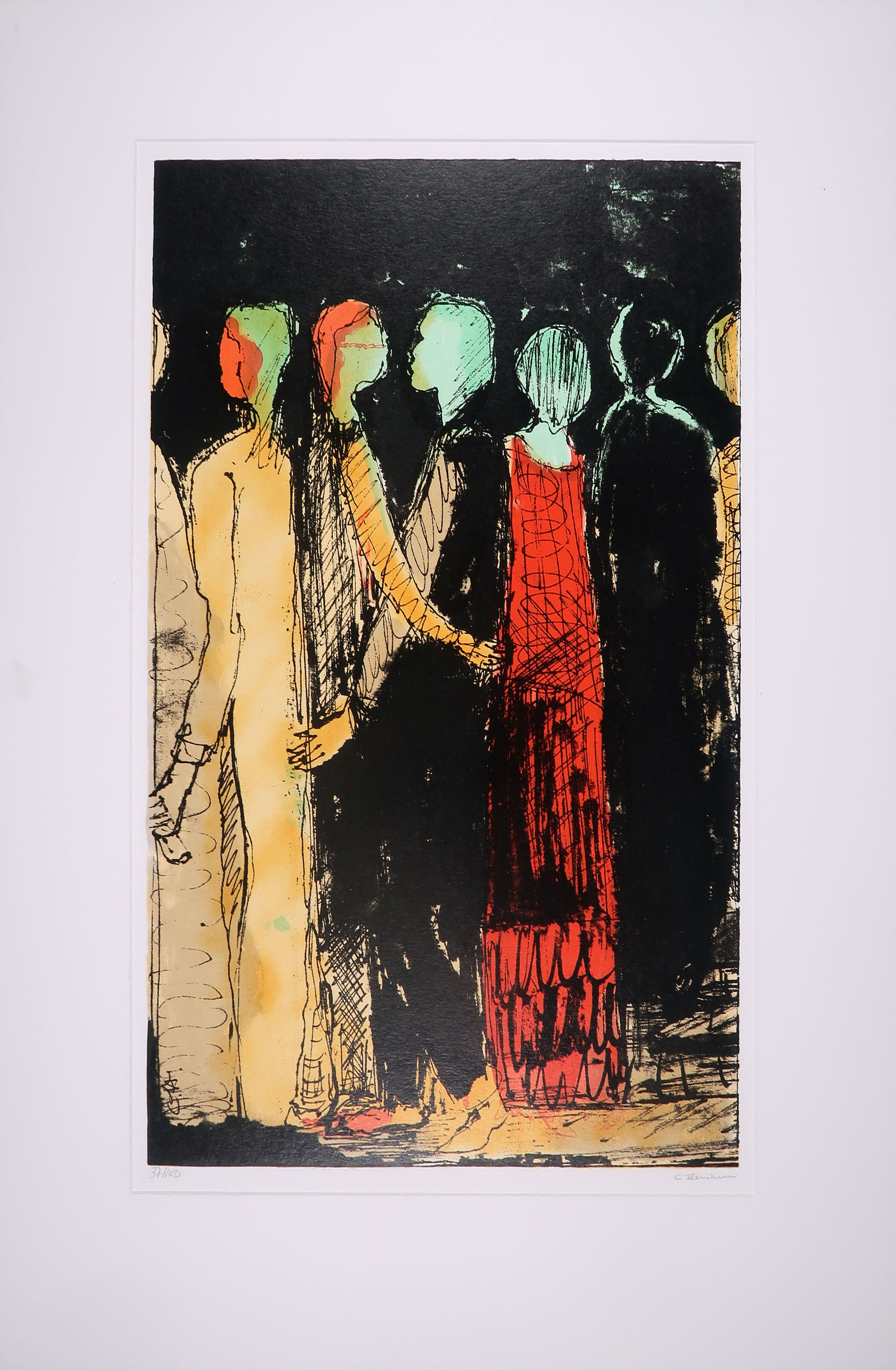 Corrie Heinman - Zeefdruk, Zonder titel kopen? Bied vanaf 1!