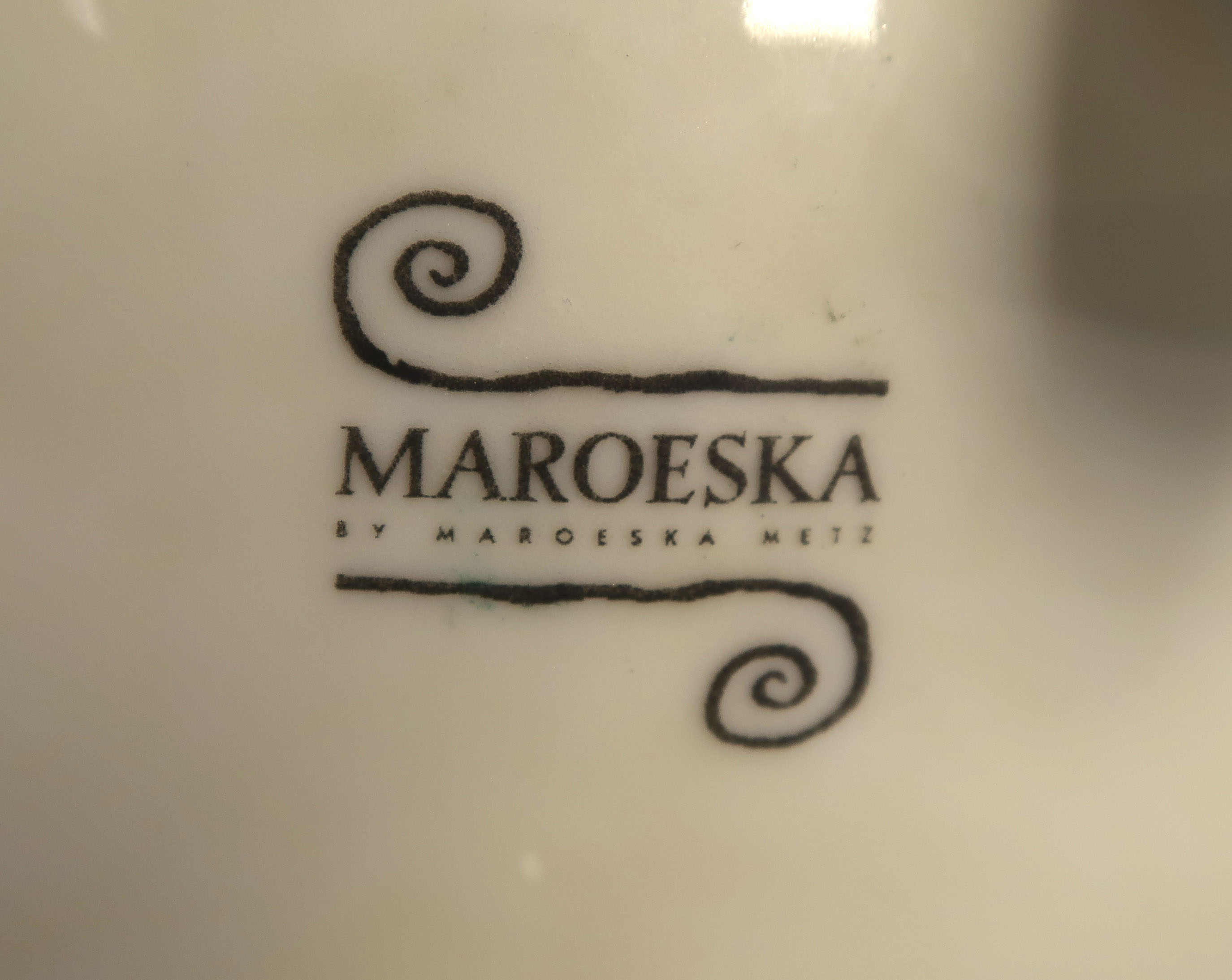 Maroeska Metz - Porselein, Tweekleurige tulpenvaas kopen? Bied vanaf 1!