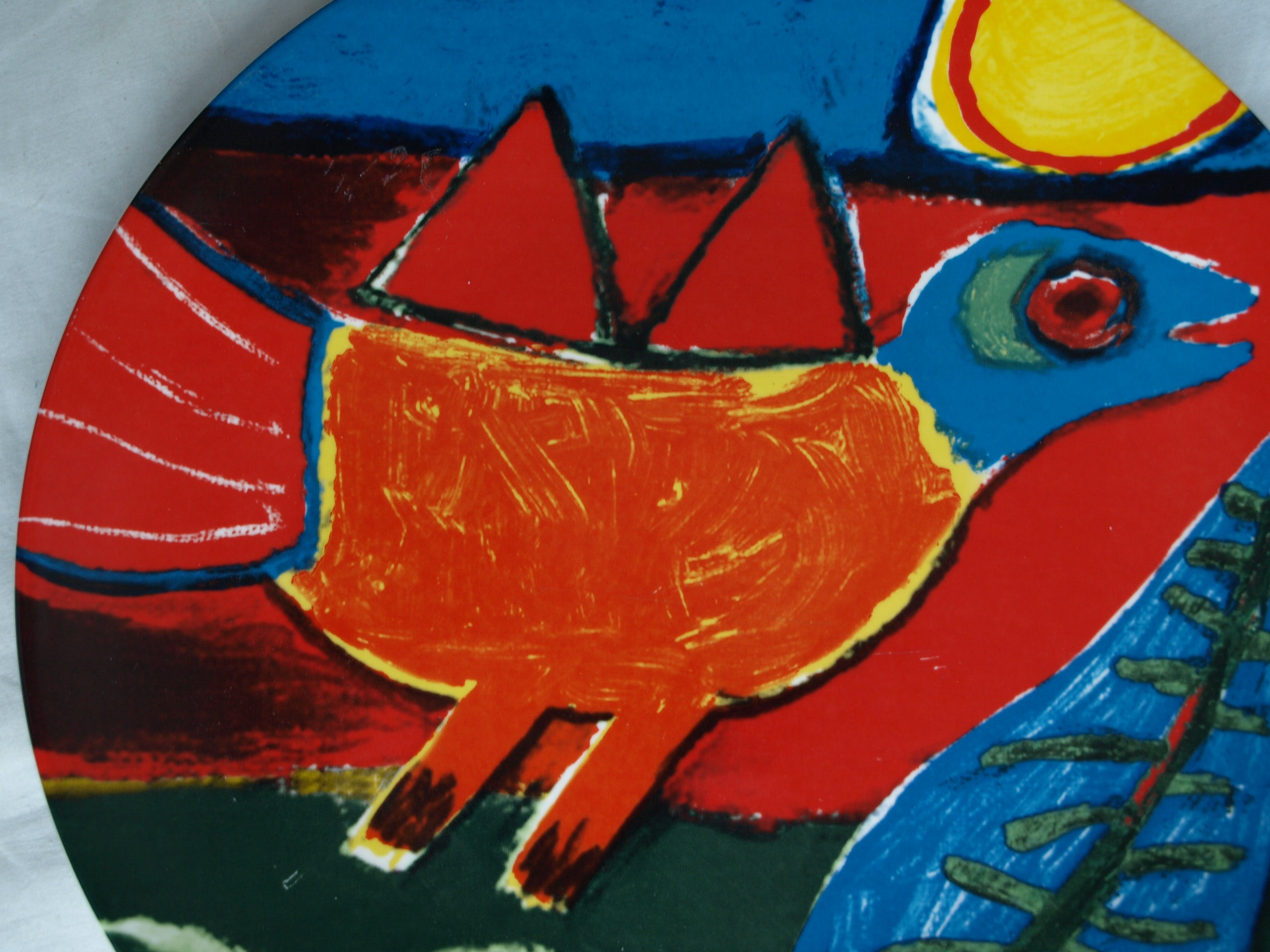 Corneille - Porseleinen serveerschaal met de doos, L' été Commençant kopen? Bied vanaf 15!