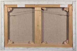 Paul Overhaus - Olieverf op doek, Achter de wolken - Ingelijst kopen? Bied vanaf 100!