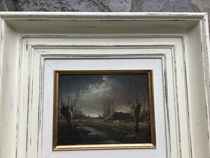 Niet of onleesbaar gesigneerd - Peellandschap met knotwilgen. kopen? Bied vanaf 1!