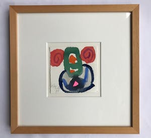 Jurjen de Haan - - Aquarel - abstract - 1999- ingelijst kopen? Bied vanaf 80!