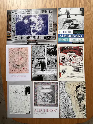 Pierre Alechinsky - 3X Pierre Alechinsky- Galerie Lefebre New York kopen? Bied vanaf 145!