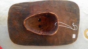 Brons (Onbekend) - Houten masker Baule Ivoorkust kopen? Bied vanaf 59!