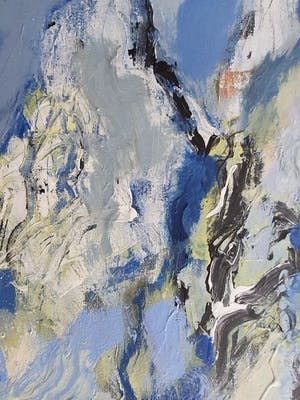 Bert Braam - Acryl op doek | Zonder titel kopen? Bied vanaf 95!