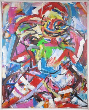 Christine Spierings - Olieverf op doek, Fun - Ingelijst kopen? Bied vanaf 60!