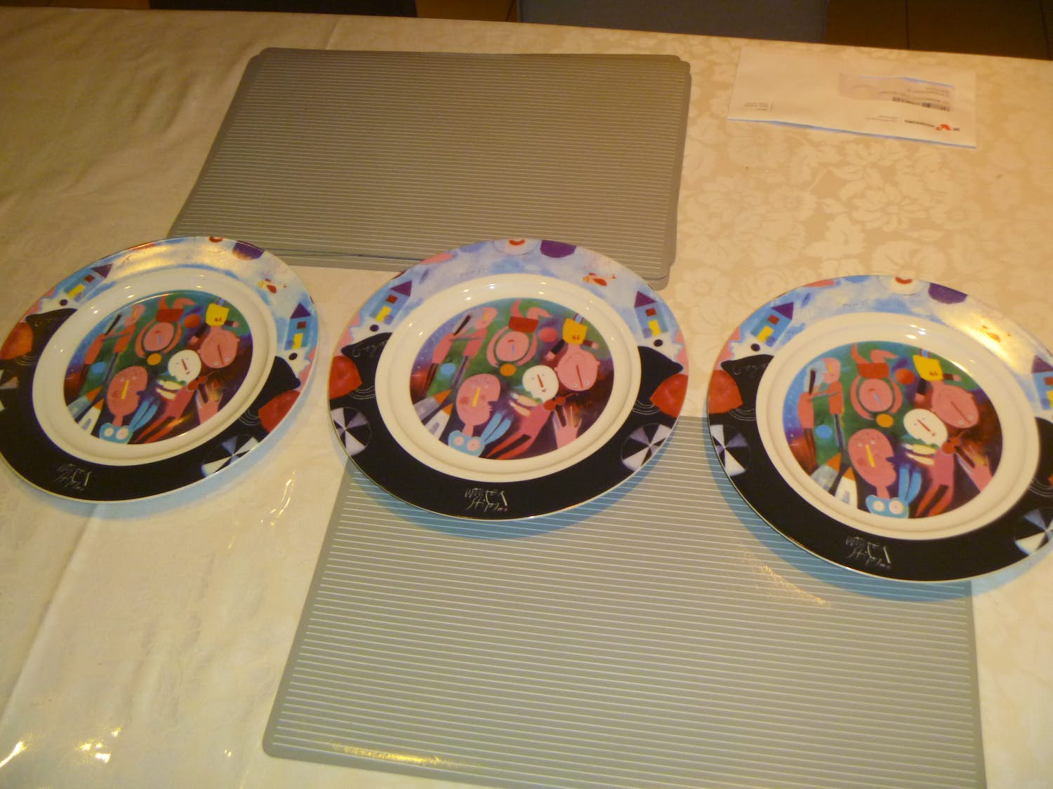 Wouter Stips - 3 gesigneerde borden vervaardigd voor TU/e verkocht voor € 1!