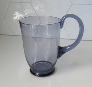 Willem Rozendaal - Art deco lila glazen karaf servies Sterna kopen? Bied vanaf 30!