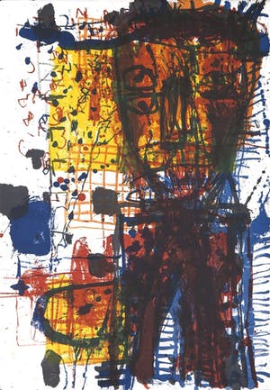 Rik van Iersel - Kleurenlitho STORYTELLER II Handgesigneerd. kopen? Bied vanaf 35!