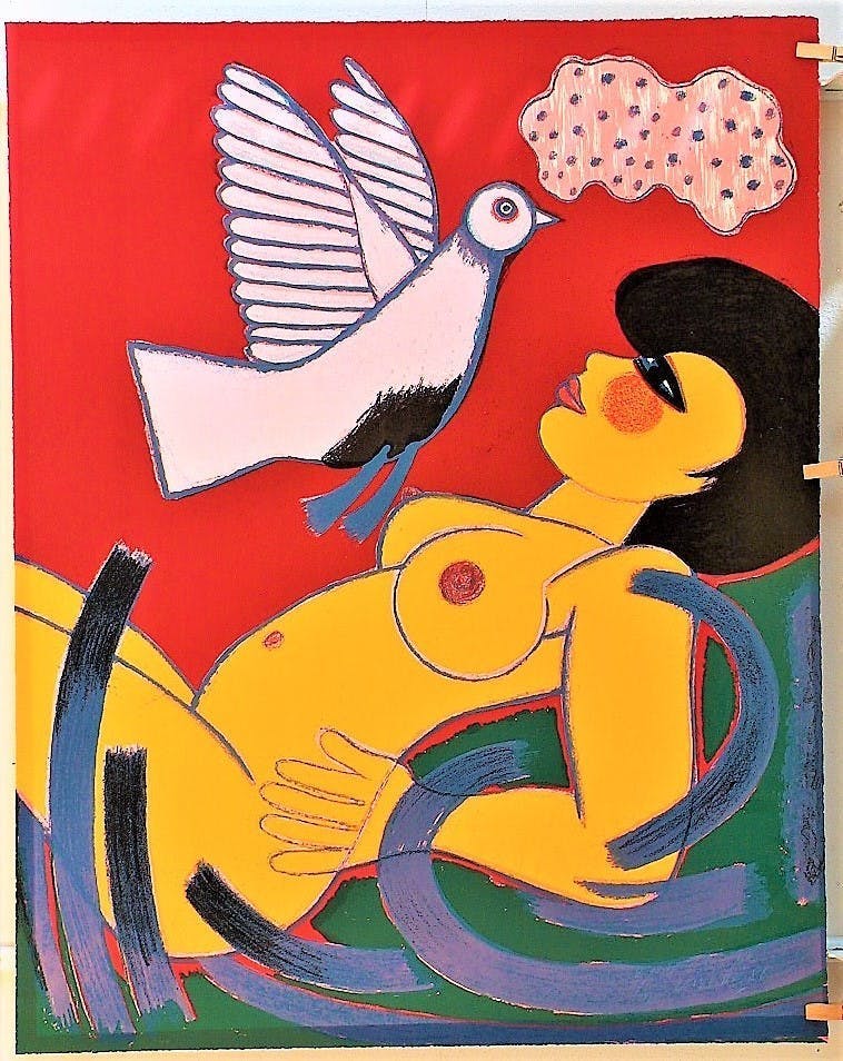 Corneille - O, Colombe - 1986 verkocht voor € 395!