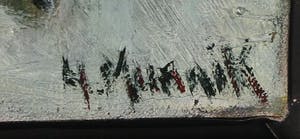 Henk Munnik - Olieverf op doek, Abstracte compositie - Ingelijst kopen? Bied vanaf 250!