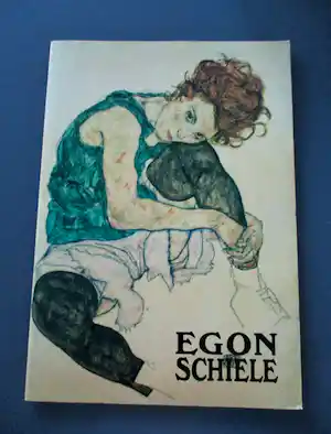 Egon Schiele - grote portfolio met 6 kunstfoto's verkauft für € 50!