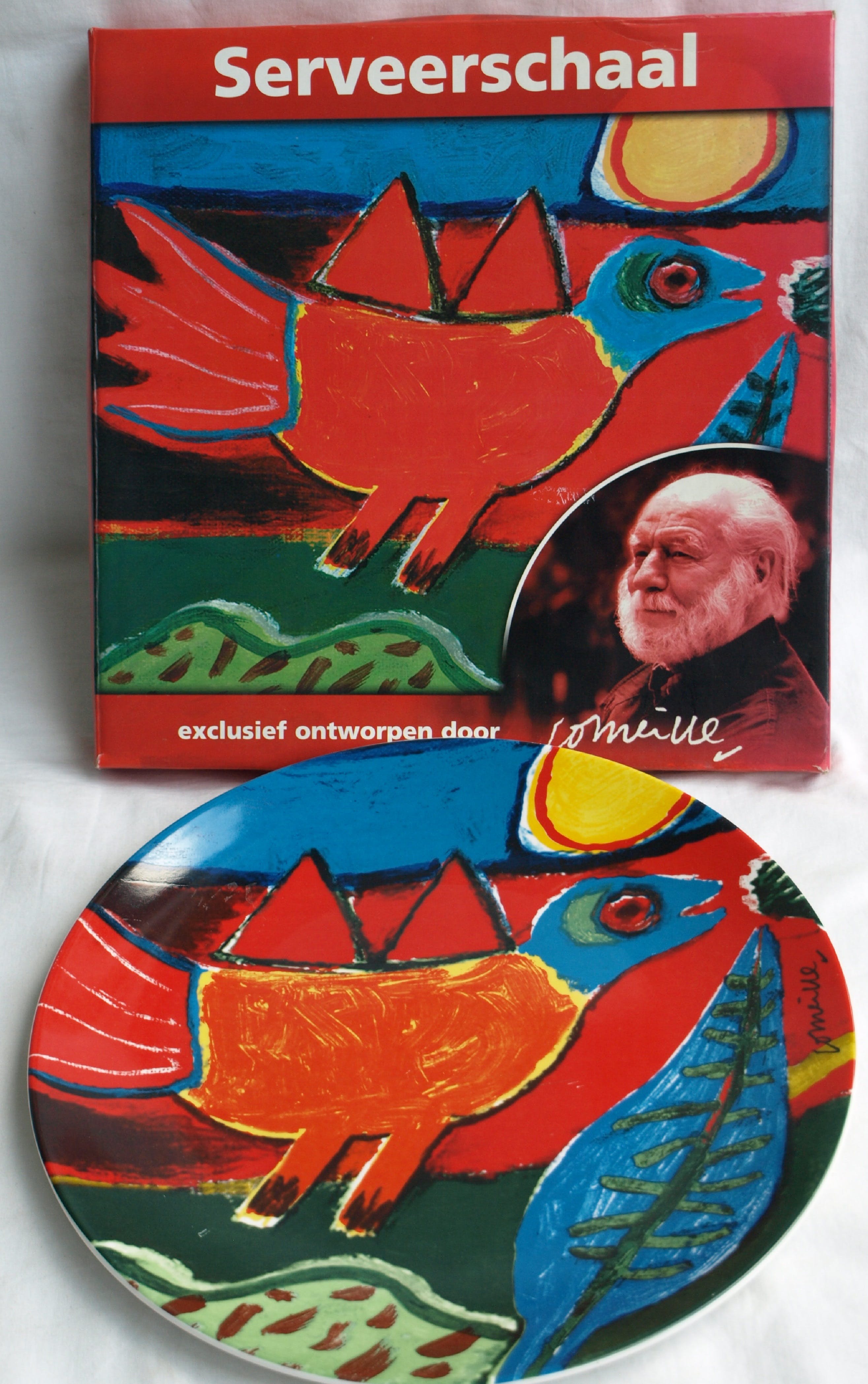 Corneille - Porseleinen serveerschaal met de doos, L' été Commençant kopen? Bied vanaf 15!