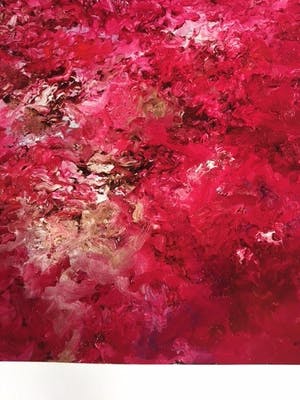 Armando - Rotes Bild / afbeelding in rood kopen? Bied vanaf 75!