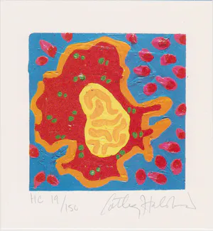 Raul ISIDRO - e.a: collectie van vijf handgesigneerde zeefdrukken: Geometrische Composities kopen? Bied vanaf 12!