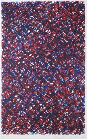 Niet of onleesbaar gesigneerd - Aquarel, Calligraphy drawing VI kopen? Bied vanaf 1!