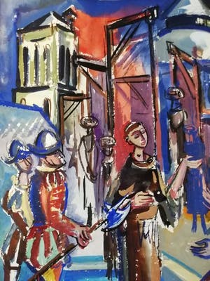 Henk van den Idsert - Impressie van den Briel...... kopen? Bied vanaf 90!