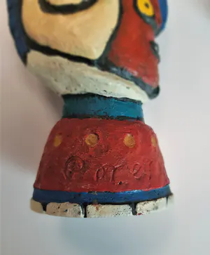 Clemens Briels - SCULPTUUR /FLESSENSTOP + 2 extra flessenstoppers kopen? Bied vanaf 1!