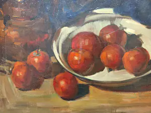 Feitze de Bruijn - Stilleven met Appels en div kopen? Bied vanaf 125!