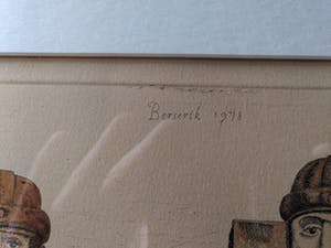 Herman Berserik - Ingekleurde Ets, Ideal olie rijdt Kelly kopen? Bied vanaf 50!