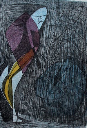 Harry van Kruiningen - 8 kleuren litho's: Bij de elfde zang van het epos van Gilgamesi - 1955 kopen? Bied vanaf 295!