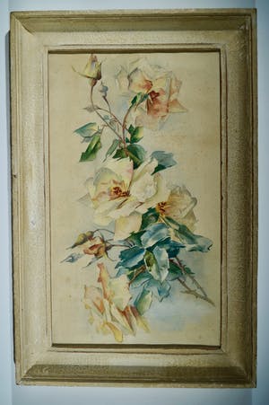 Niet of onleesbaar gesigneerd - 3 aquarellen in jugendstil kopen? Bied vanaf 1!