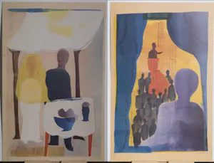 Hendrik Werkman - Chassidische Legenden 20 prenten & 2 boeken kopen? Bied vanaf 125!