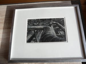 Ali Koers - Krijt tekening. Titel, "Powerplant". kopen? Bied vanaf 40!