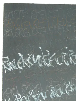 René Klinkers - Drukinkt , Zwart vierkant , “René III” - gesigneerd kopen? Bied vanaf 30!