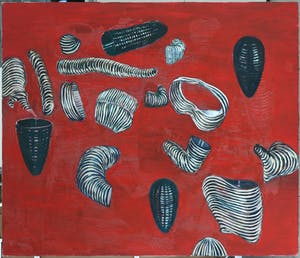 Gijs van Noort - Olieverf op doek, Zonder titel (Zeer groot) kopen? Bied vanaf 1!