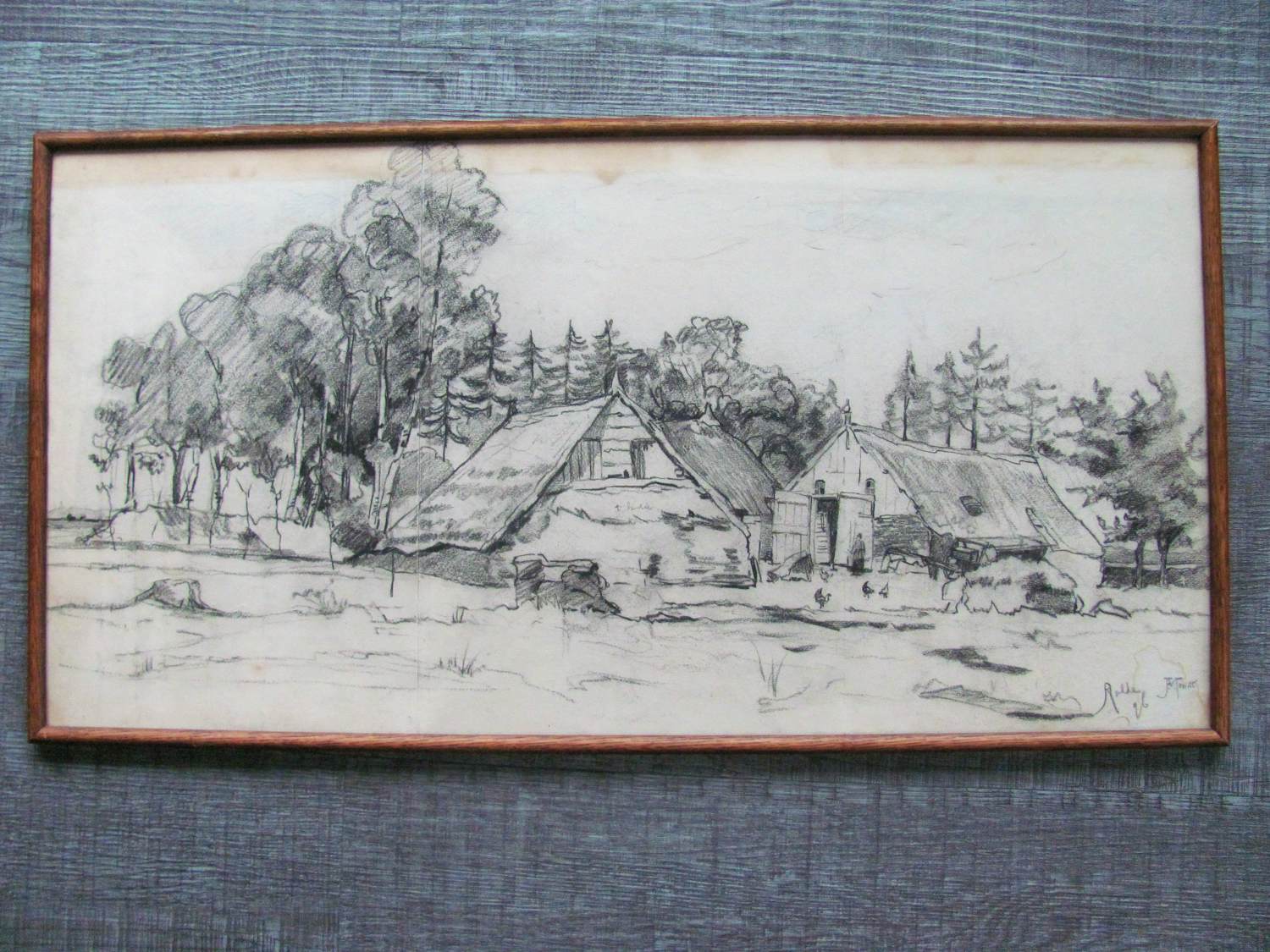 Johannes Abraham Mondt - Rolde - gezicht op een boerderij kopen? Bied vanaf 75!